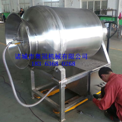 咸魚片專用腌制滾揉機 魷魚真空滾揉入味機 海產(chǎn)品拌料機